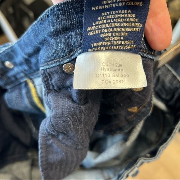 FIDELITY Hyacinth blue jeans size 30 flare - Picture 7 of 7